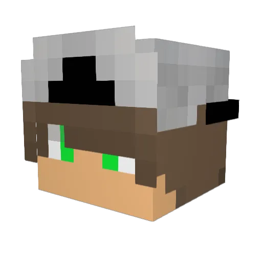 Jamie_FSG Minecraft avatar head, 3D render