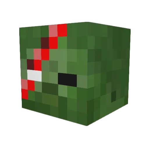 JamilTheBest42 Minecraft avatar head, 3D render