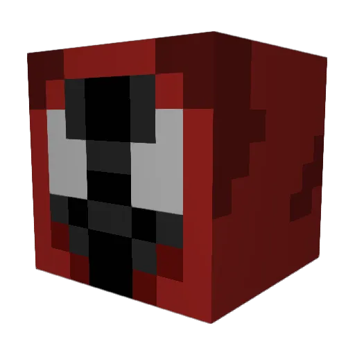 Jamm99 Minecraft avatar head, 3D render