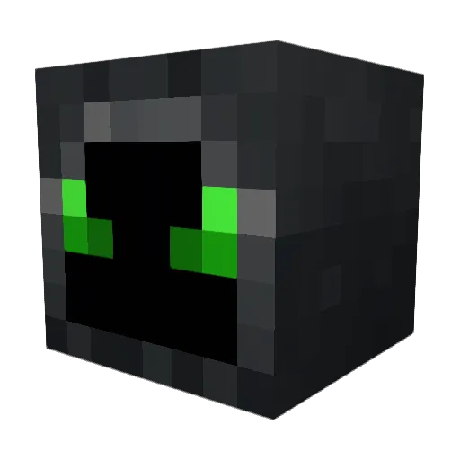 Jamman222 Minecraft avatar head, 3D render