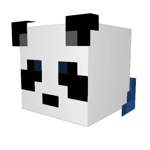 Jammer112l Minecraft avatar head, 3D render