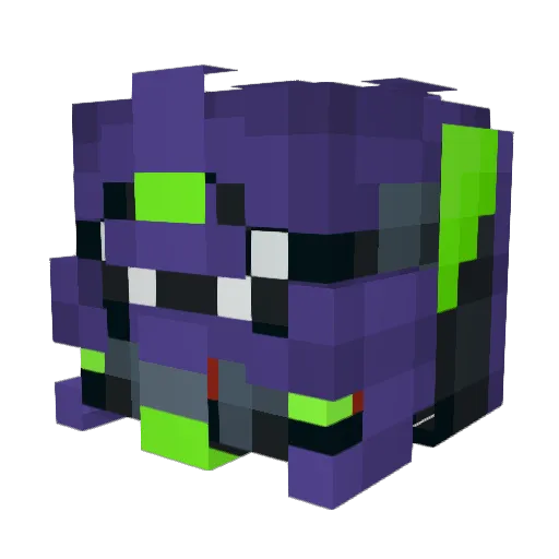 JammezHammez_ Minecraft avatar head, 3D render