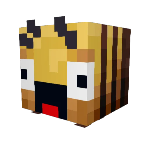 JammyDodger23 Minecraft avatar head, 3D render