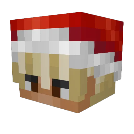Jammy_G_ Minecraft avatar head, 3D render