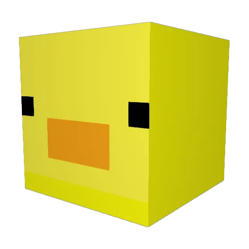 Jamo1127 Minecraft avatar head, 3D render