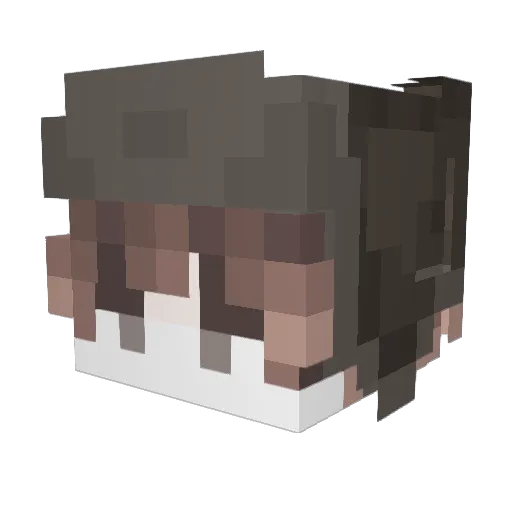Jamo_o Minecraft avatar head, 3D render