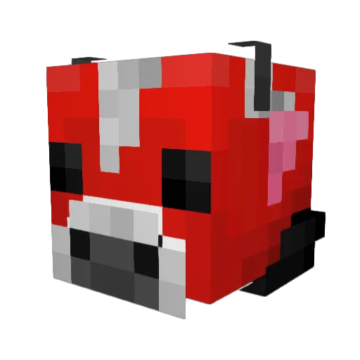 Jamo_pls Minecraft avatar head, 3D render