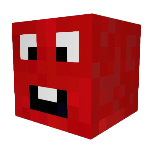 JamoleeYT Minecraft avatar head, 3D render