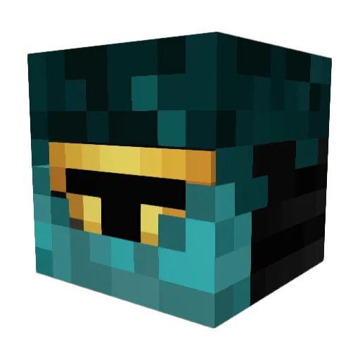 Jamspoon06 Minecraft avatar head, 3D render