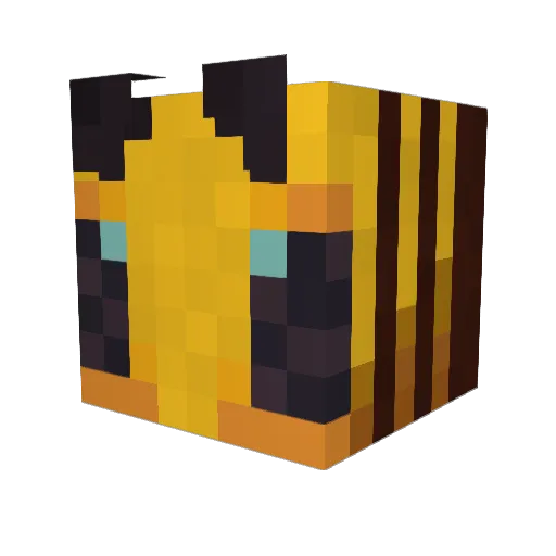Jamstiii Minecraft avatar head, 3D render
