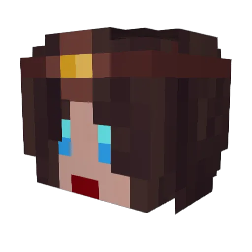 JamziboyM Minecraft avatar head, 3D render