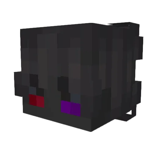 Jamzik2 Minecraft avatar head, 3D render