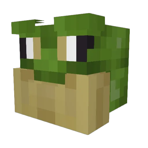 Jan46562 Minecraft avatar head, 3D render