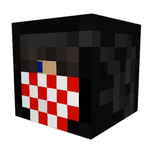 JanC2002 Minecraft avatar head, 3D render