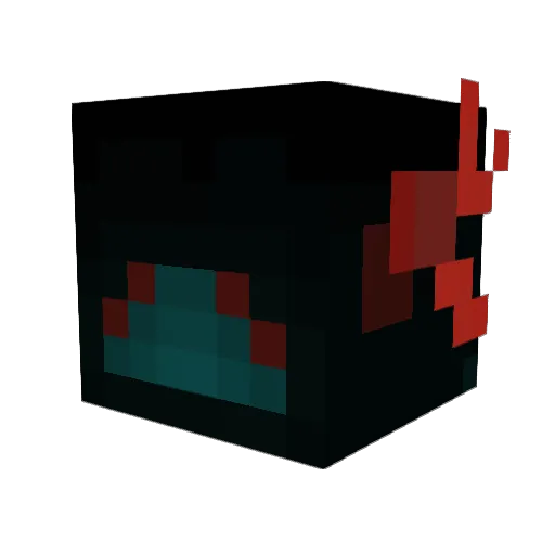JanH07 Minecraft avatar head, 3D render