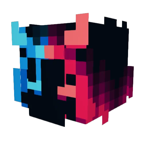 JanH755 Minecraft avatar head, 3D render