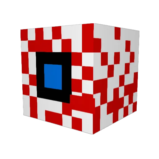 JanNkp Minecraft avatar head, 3D render