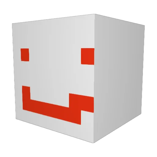 JanPu23 Minecraft avatar head, 3D render