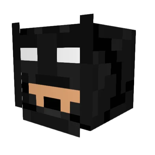 JanS_1203 Minecraft avatar head, 3D render