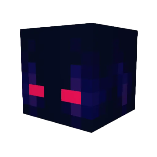 Jan_64xy Minecraft avatar head, 3D render