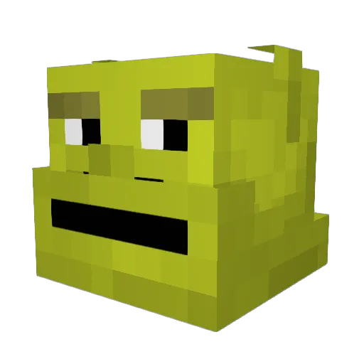 Jan_Ban Minecraft avatar head, 3D render