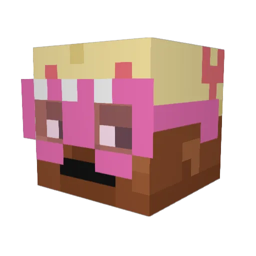 Minecraft-Avatar von Jan_Popan: Kopf als 3D-Render