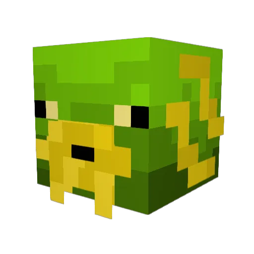Jan_W_2013 Minecraft avatar head, 3D render