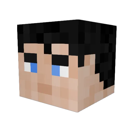 Jan_banan1 Minecraft avatar head, 3D render