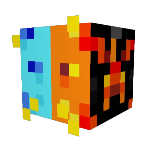 Janban6 Minecraft avatar head, 3D render
