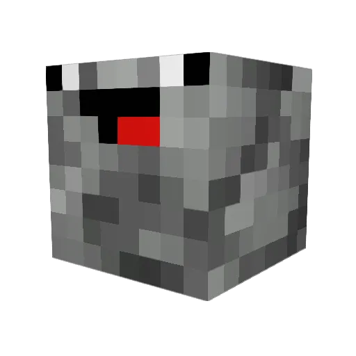 Jandlez Minecraft avatar head, 3D render