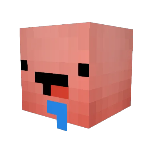 Jandre6 Minecraft avatar head, 3D render