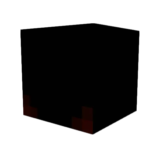 Jandwhy Minecraft avatar head, 3D render