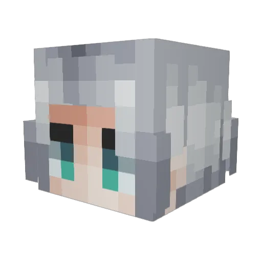 JaneSaysHi Minecraft avatar head, 3D render