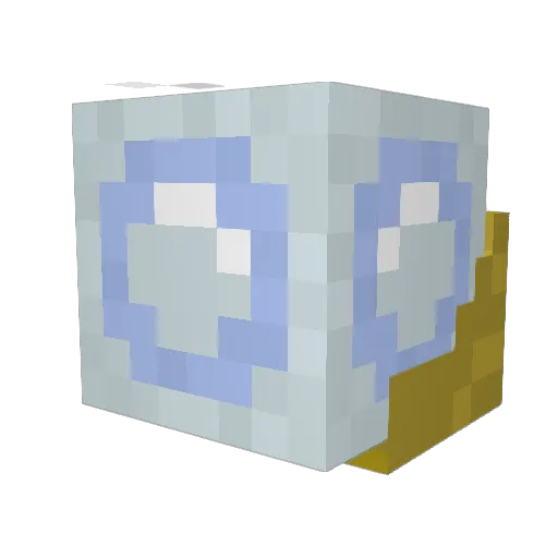 JanekLu2 Minecraft avatar head, 3D render