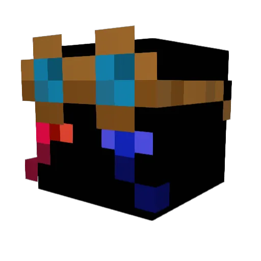 Janez543 Minecraft avatar head, 3D render