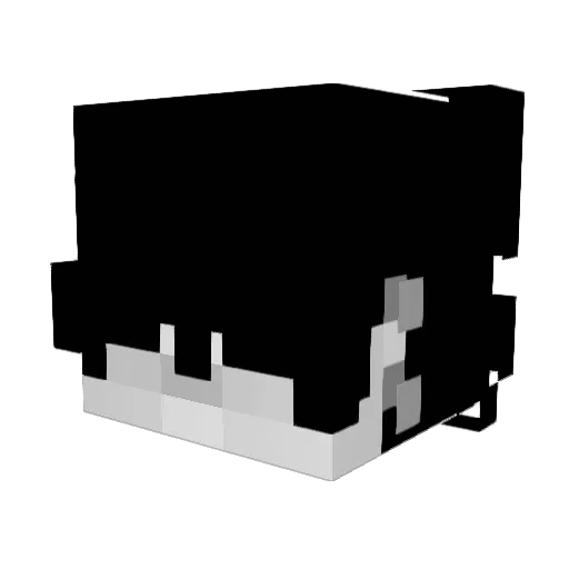 JangNanboy Minecraft avatar head, 3D render