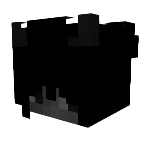 JaninaMoelten Minecraft avatar head, 3D render