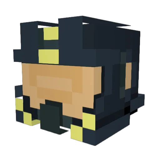 Jank_Gaming Minecraft avatar head, 3D render