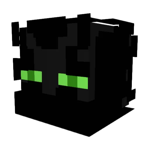 JankusTV Minecraft avatar head, 3D render