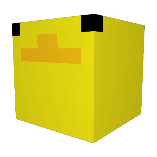 Janky2009 Minecraft avatar head, 3D render
