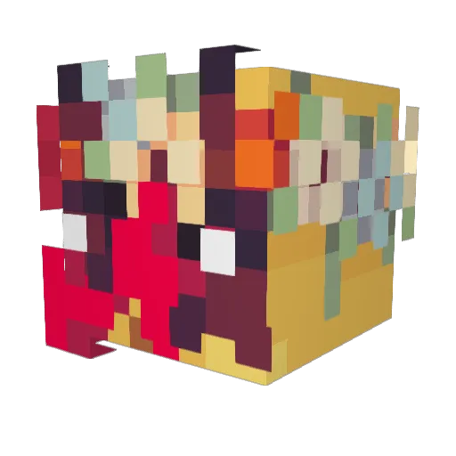Minecraft-Avatar von Jankyyyyy: Kopf als 3D-Render