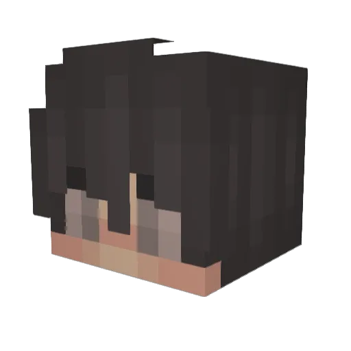 Janlordnik1 Minecraft avatar head, 3D render