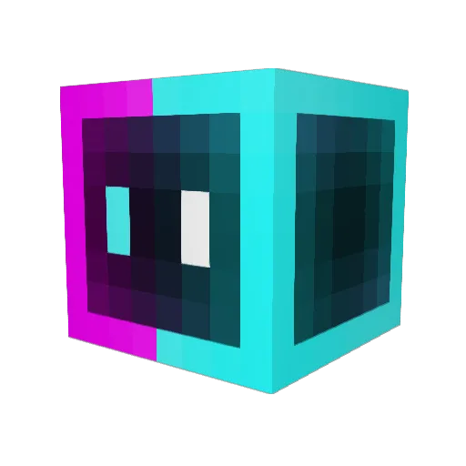 JannaToDiamond Minecraft avatar head, 3D render