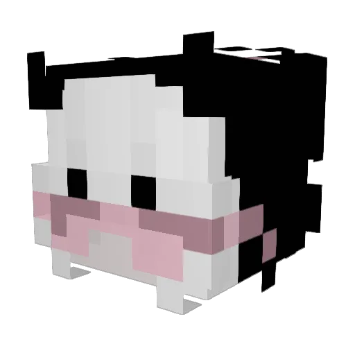 JanneKate Minecraft avatar head, 3D render