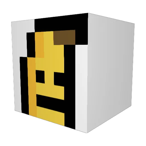 Janne_Falk Minecraft avatar head, 3D render