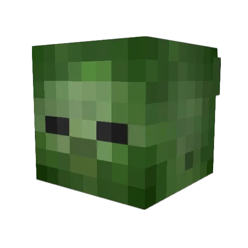 Jannes134340 Minecraft avatar head, 3D render