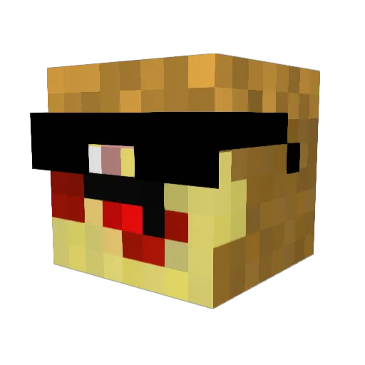 Jannik0404 Minecraft avatar head, 3D render