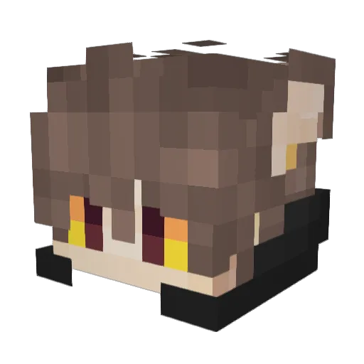 Jannik1805 Minecraft avatar head, 3D render