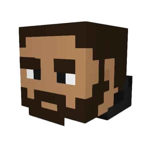 Jannik_G_ Minecraft avatar head, 3D render