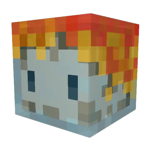 Jannymo_ Minecraft avatar head, 3D render